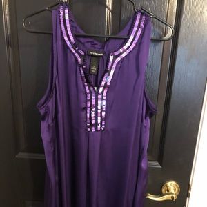 NWT Lane Bryant Plus Blouse Sleeveless Size 20